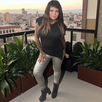 blouse asymétrique - L'autre mode