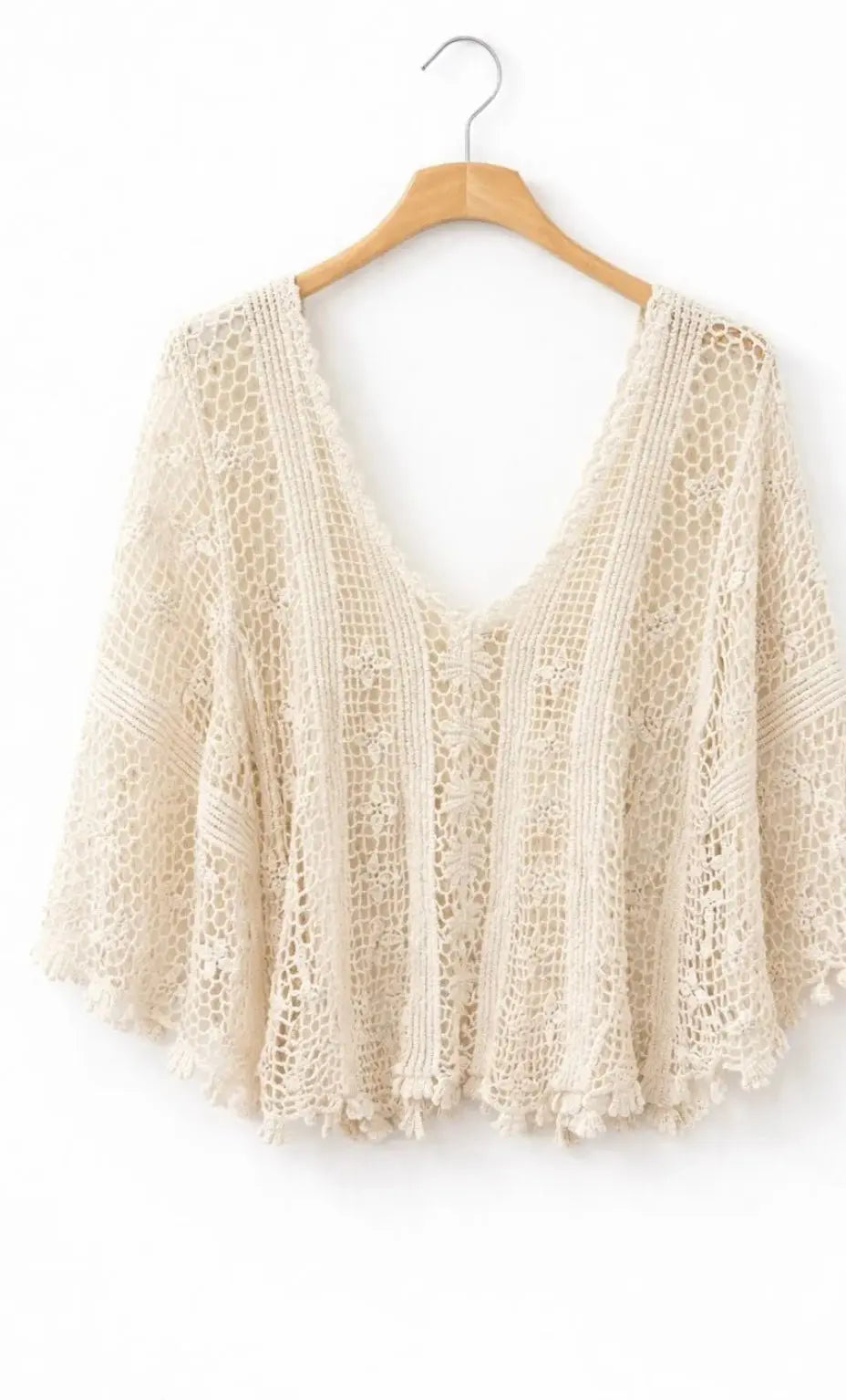 Blouse court ajouré - L'autre mode