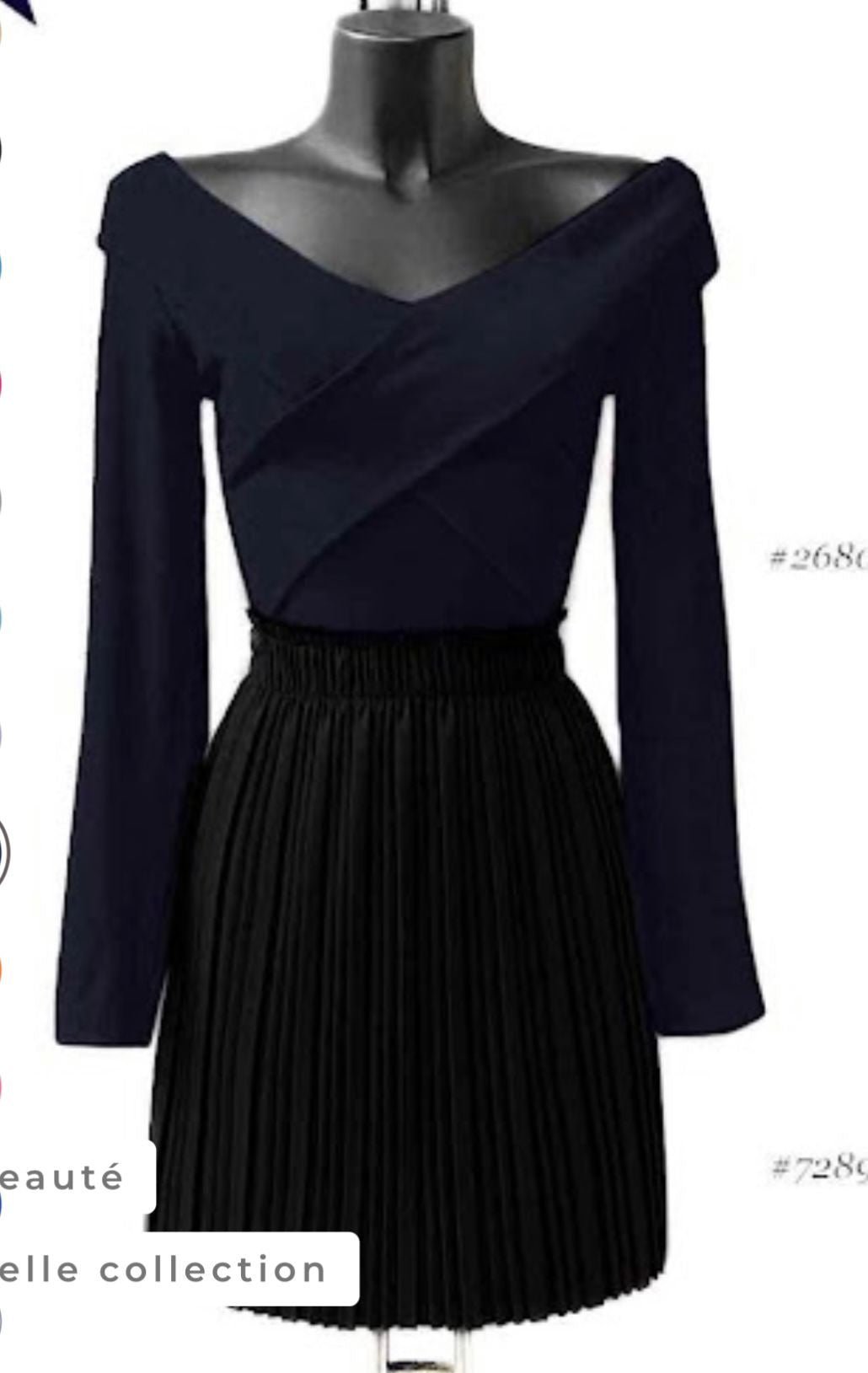 BLOUSE CROISÉE DES CHEMINS - L'autre mode