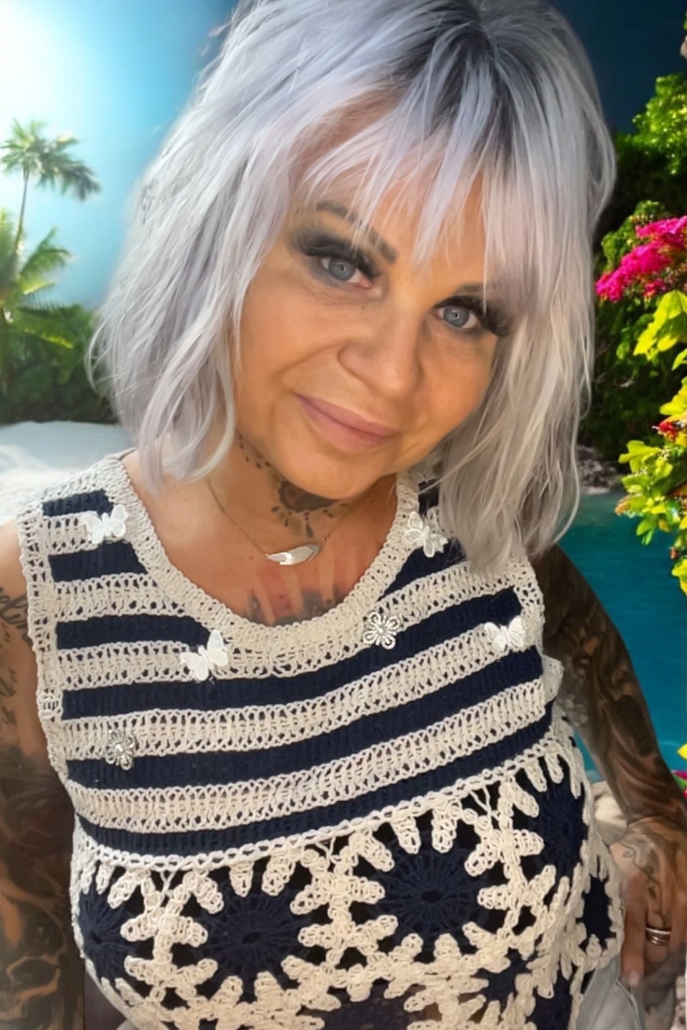 blouse débardeur coton - L'autre mode