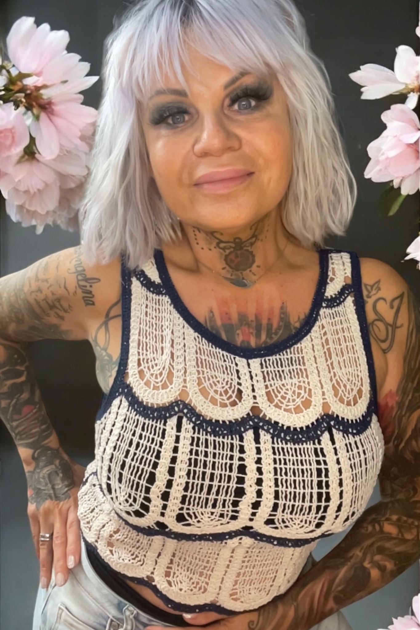 blouse débardeur coton - L'autre mode