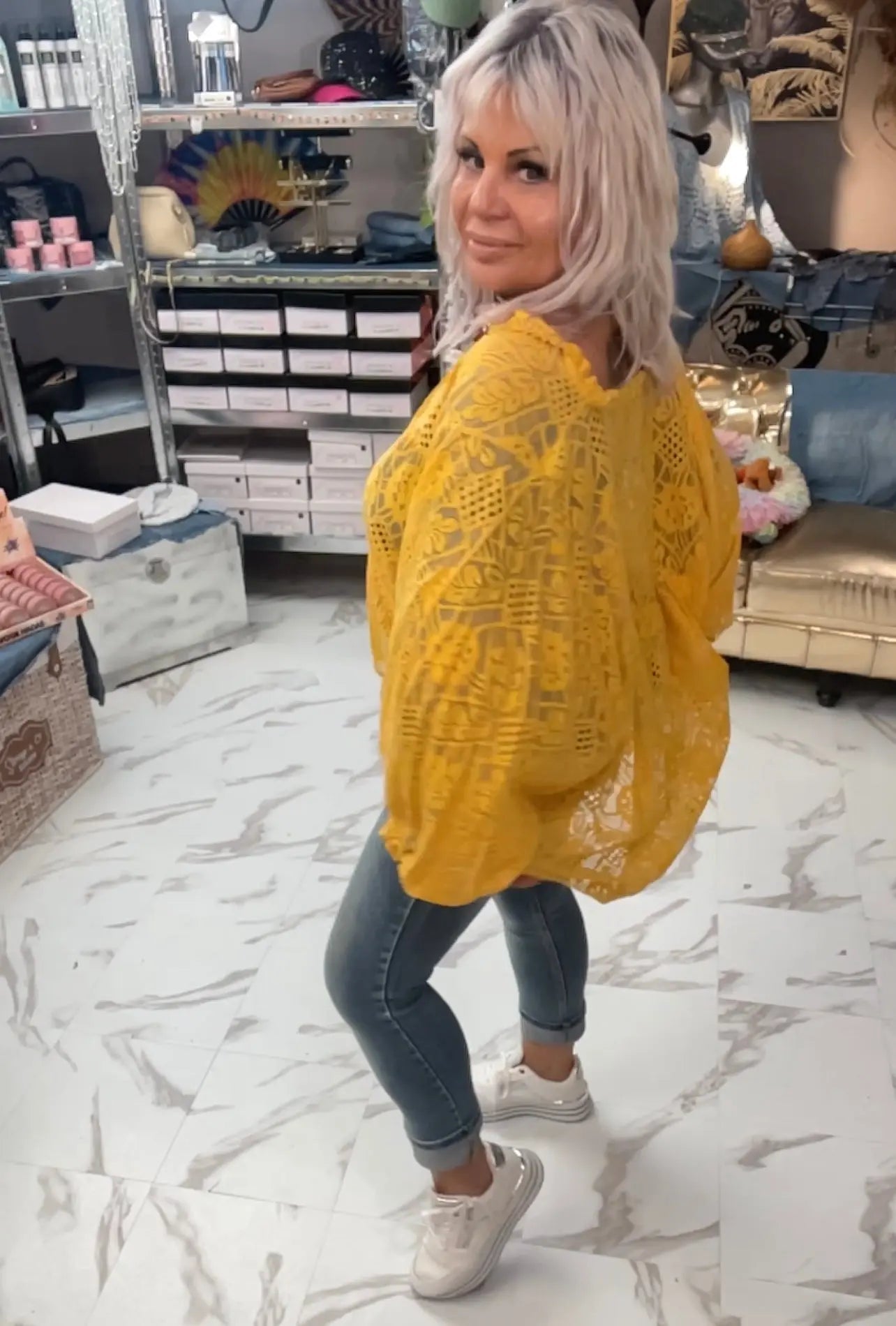Blouse dentelle - L'autre mode