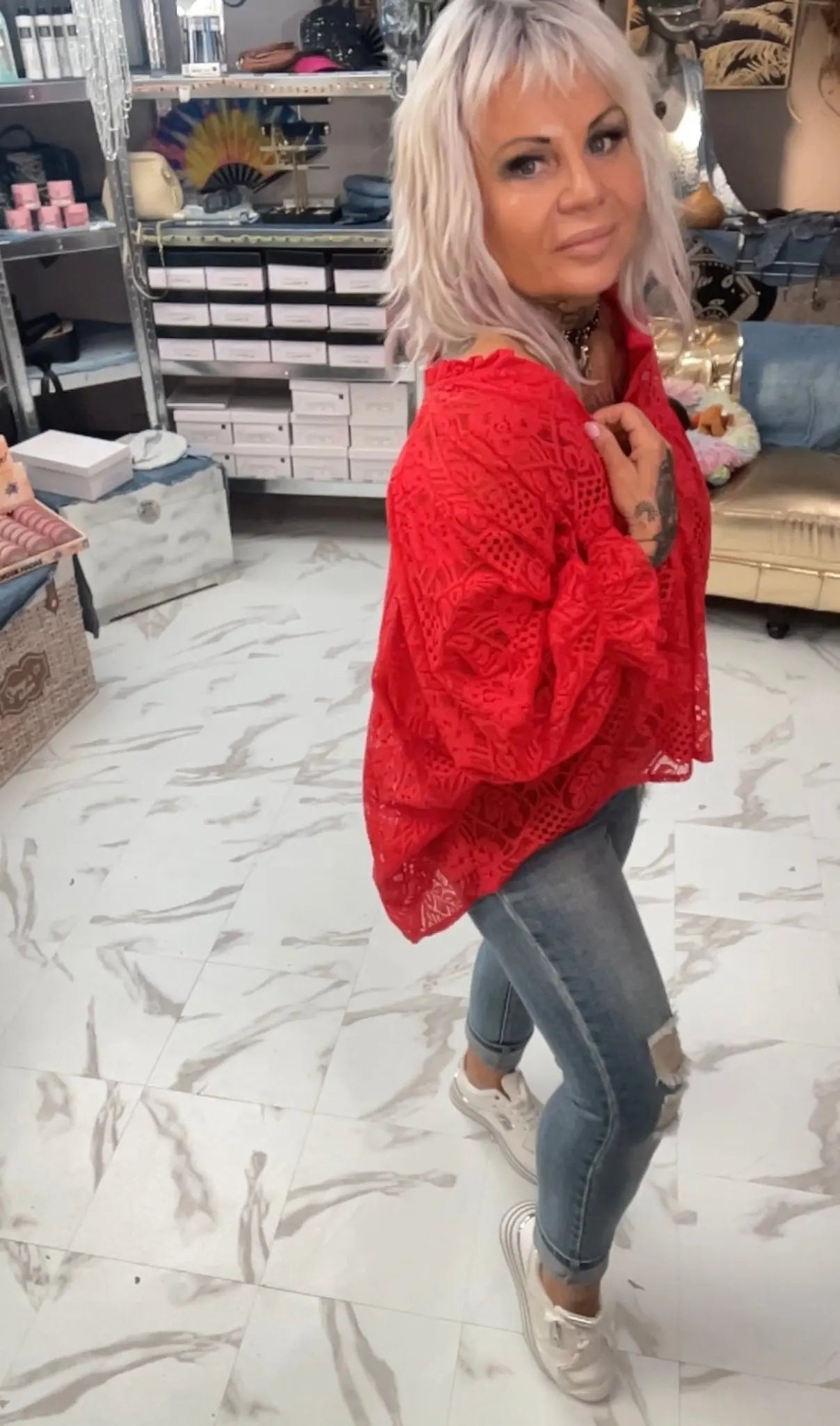 Blouse dentelle - L'autre mode