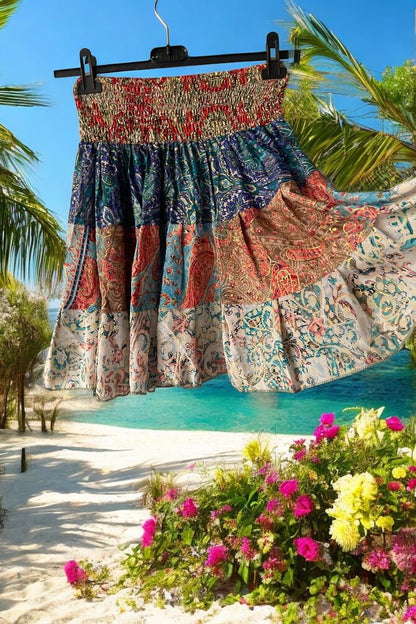 BLOUSE /JUPE MULTI SOIE - L'autre mode