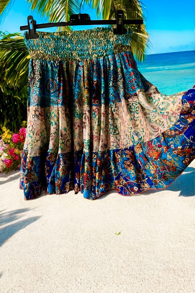 BLOUSE /JUPE MULTI SOIE - L'autre mode