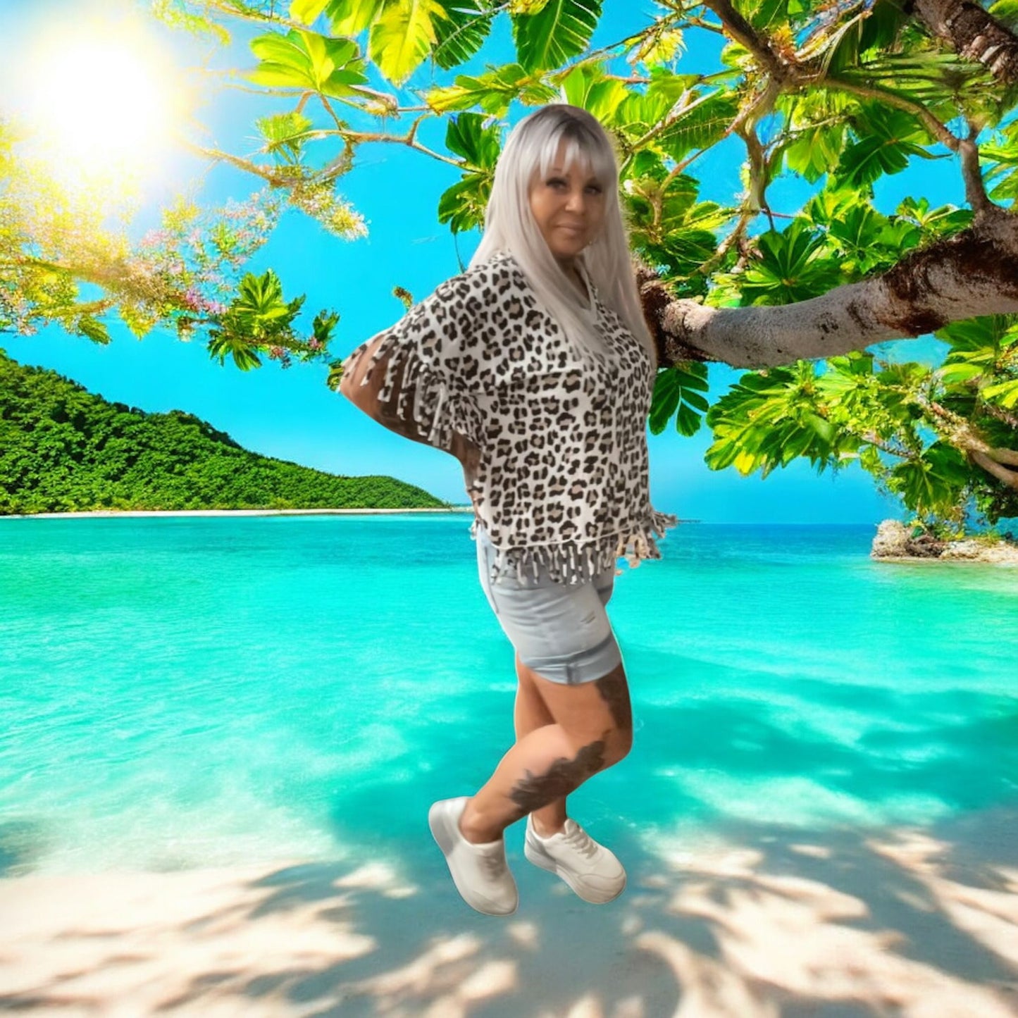 blouse leo de l'été - L'autre mode