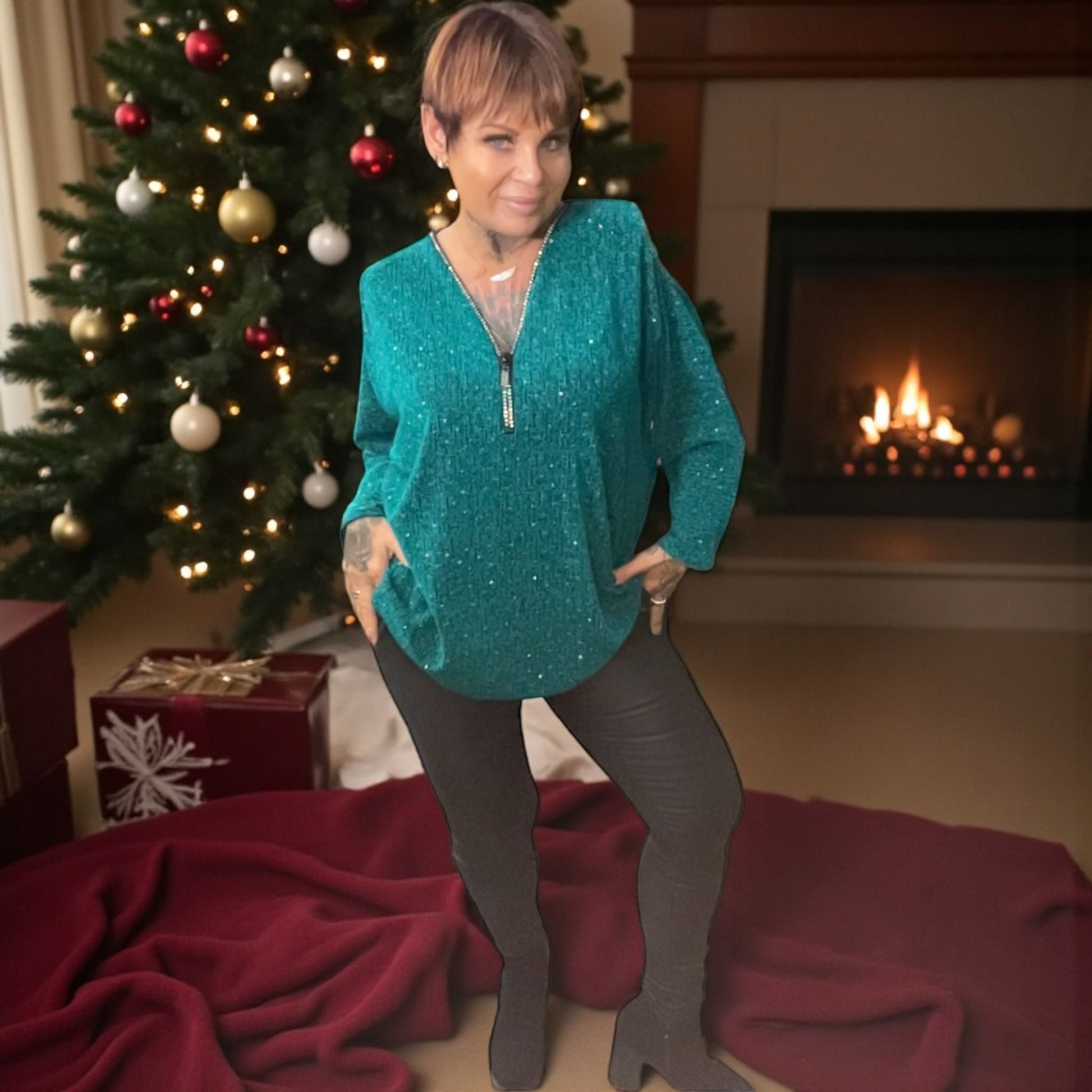 blouse mille feu - L'autre mode