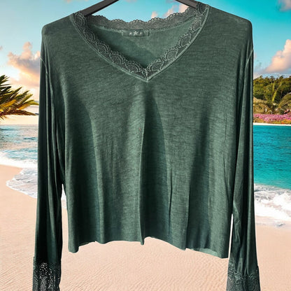 blouse sans dessus dessous grande taille(blanc réservé) - L'autre mode