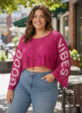 blouse surpull dentelle - L'autre mode