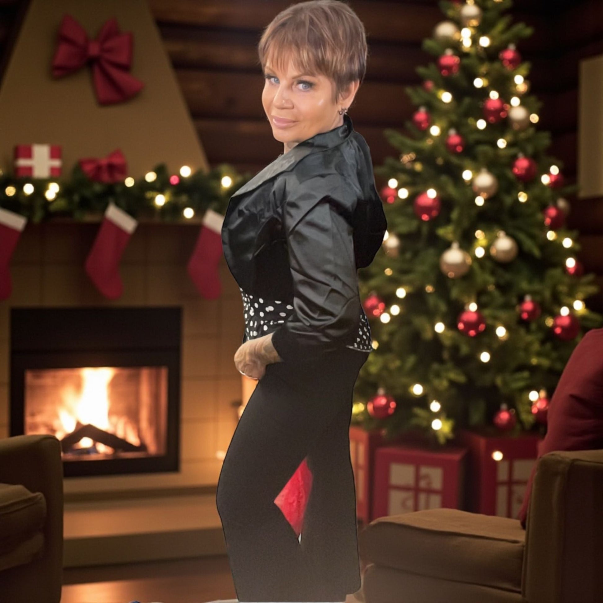 bolero satine - L'autre mode