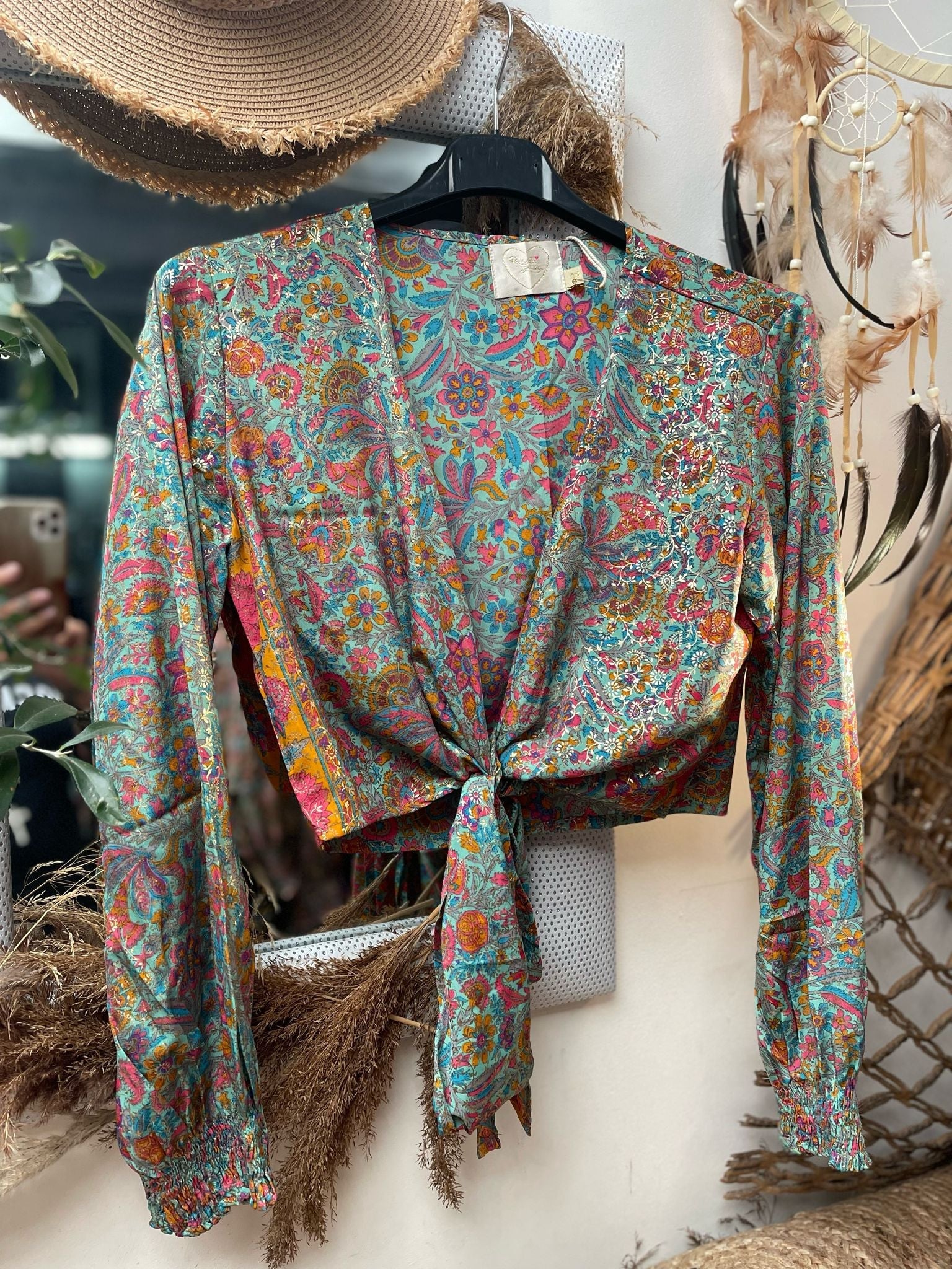BOLÉRO TISSU INDIEN - L'autre mode