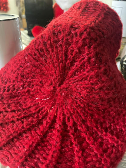 BONNET BÉRET TRICOT SEQUINS - L'autre mode