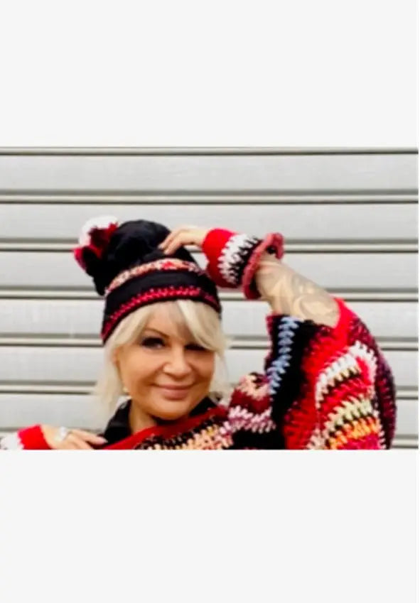 BONNET EN LAINE RE - L.Y.S. - L'autre mode