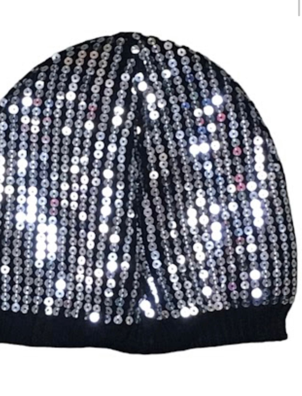BONNET MULTI SEQUINS - L'autre mode