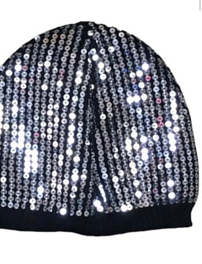 BONNET MULTI SEQUINS - L'autre mode