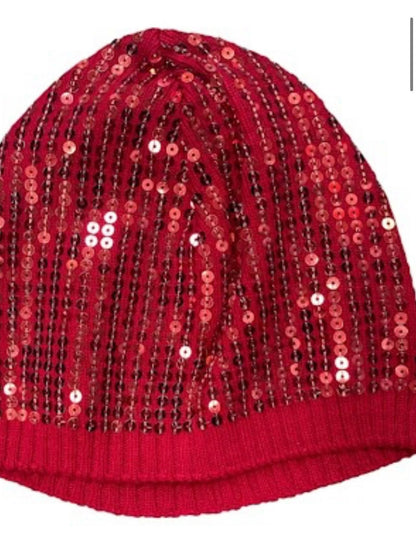 BONNET MULTI SEQUINS - L'autre mode