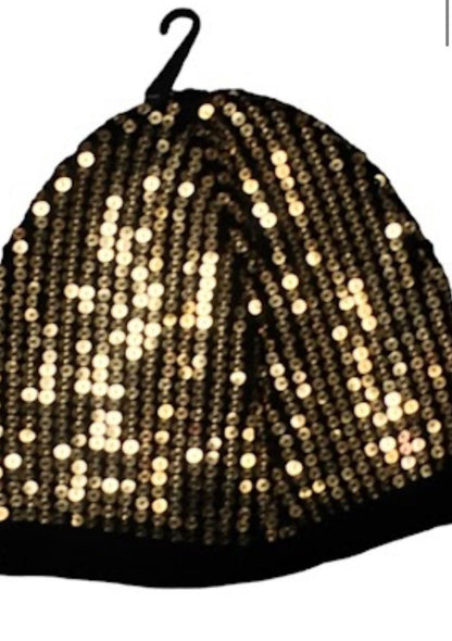 BONNET MULTI SEQUINS - L'autre mode