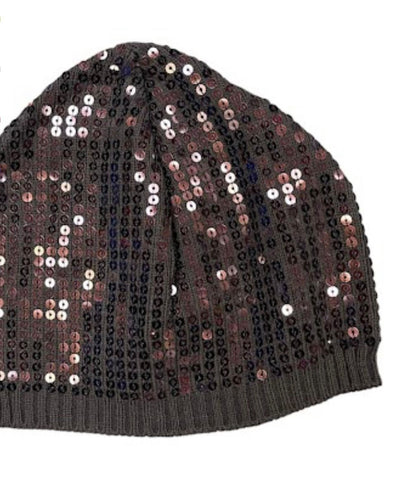 BONNET MULTI SEQUINS - L'autre mode