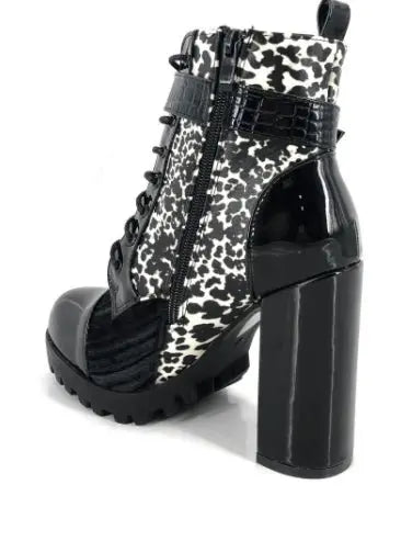 BOTTINES À TALON EXQUILY - L'autre mode