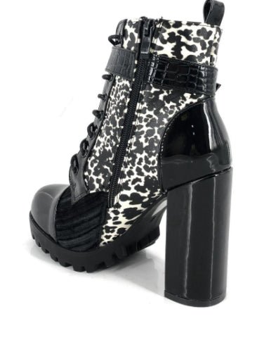 BOTTINES À TALON EXQUILY - L'autre mode