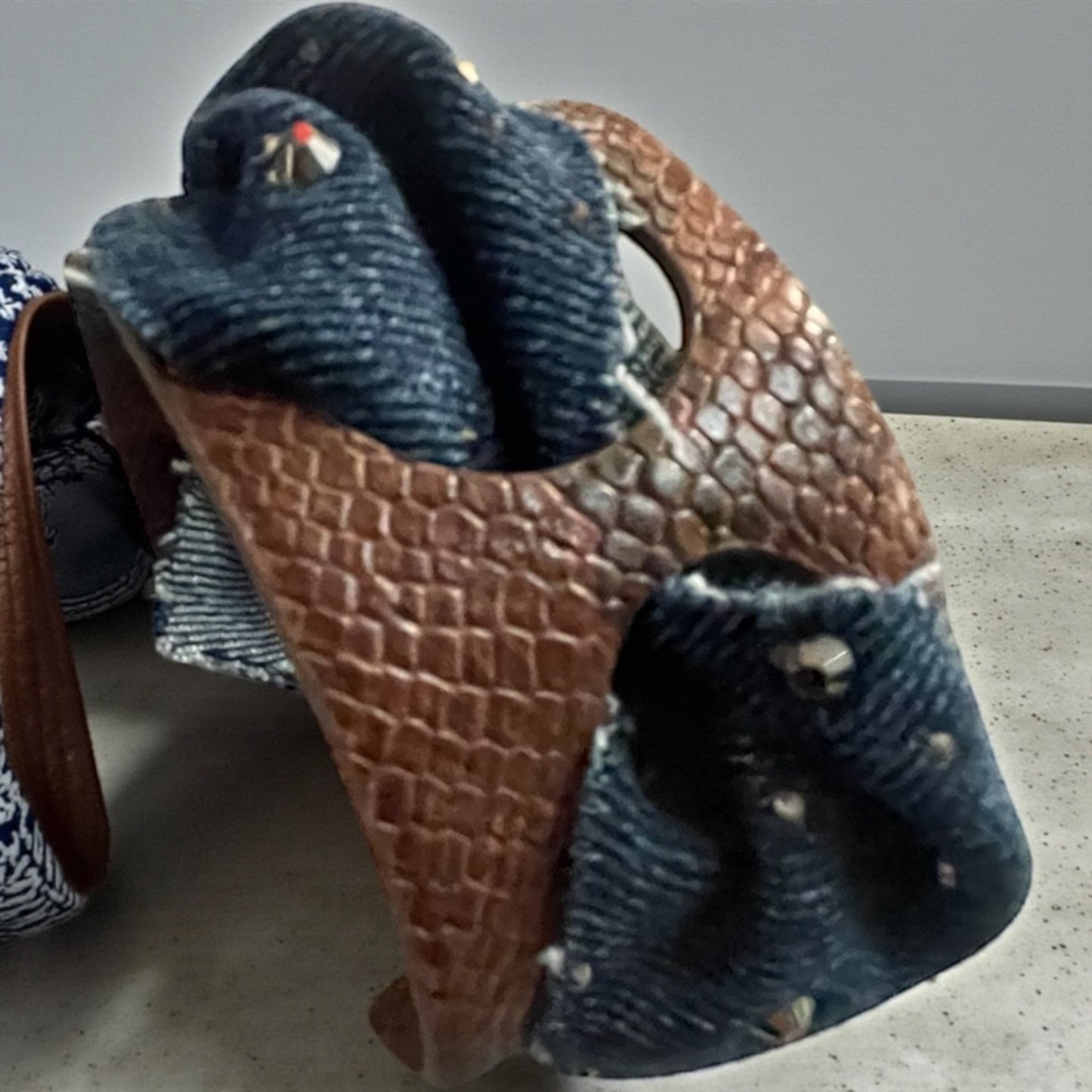 bracelet simili et jeans - L'autre mode