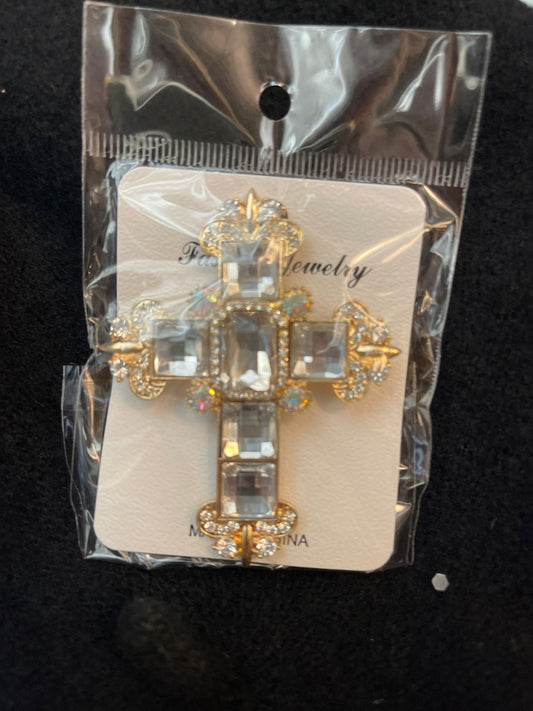 BROCHE CROIX - L'autre mode