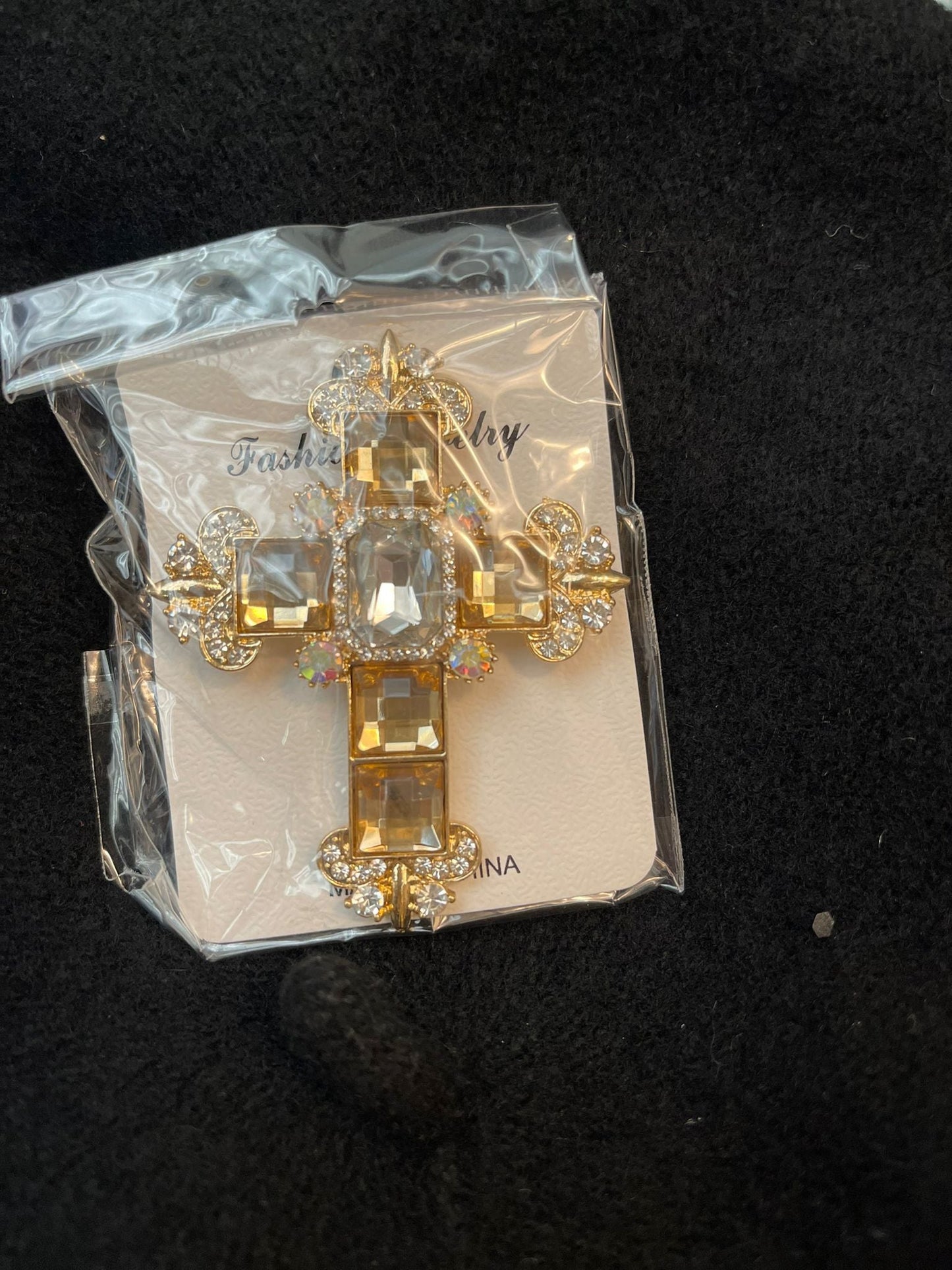 BROCHE CROIX - L'autre mode