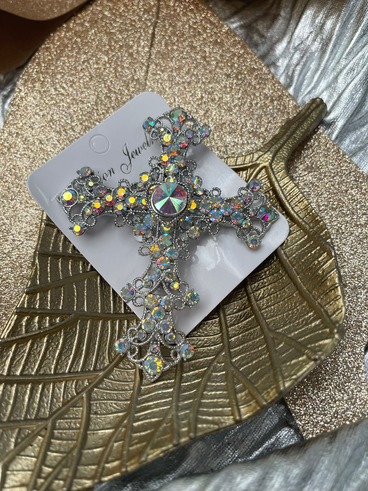 BROCHE CROIX - L'autre mode