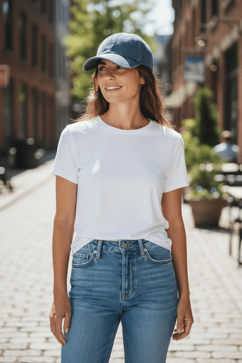 Casquette jeans - L'autre mode