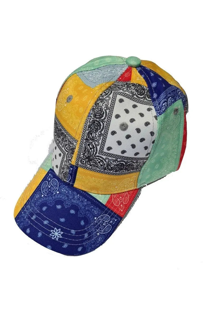 CASQUETTE MOTIFS BANDANA - L'autre mode