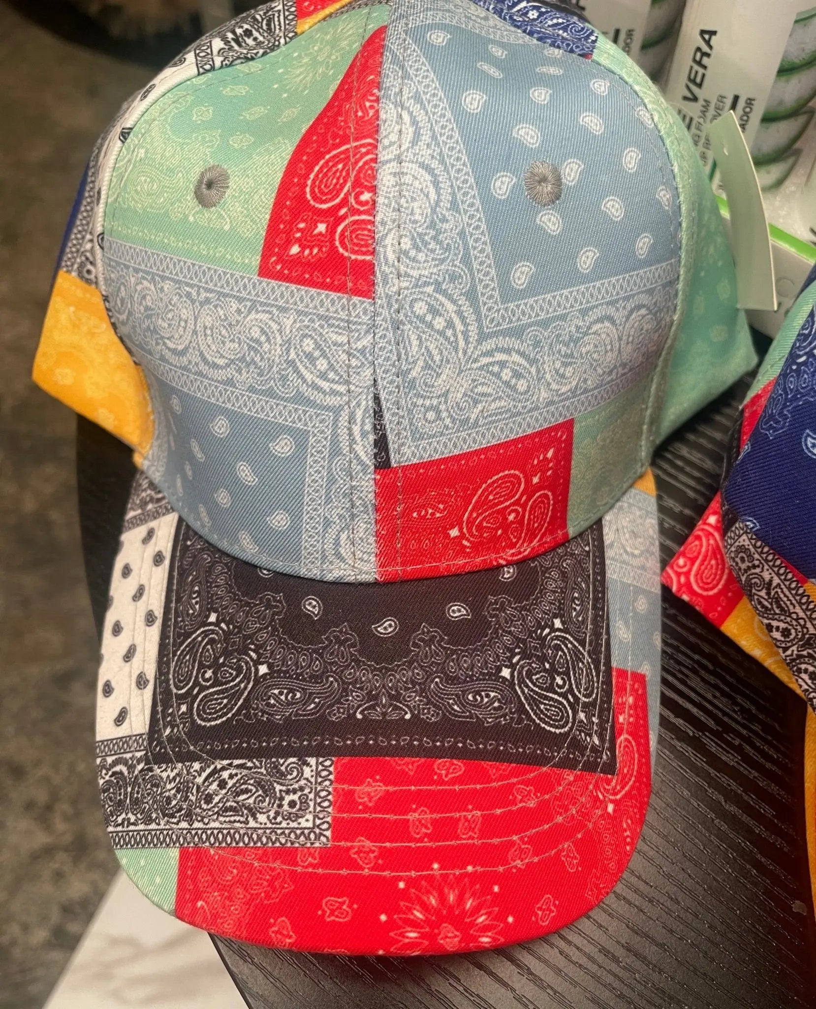 CASQUETTE MOTIFS BANDANA - L'autre mode