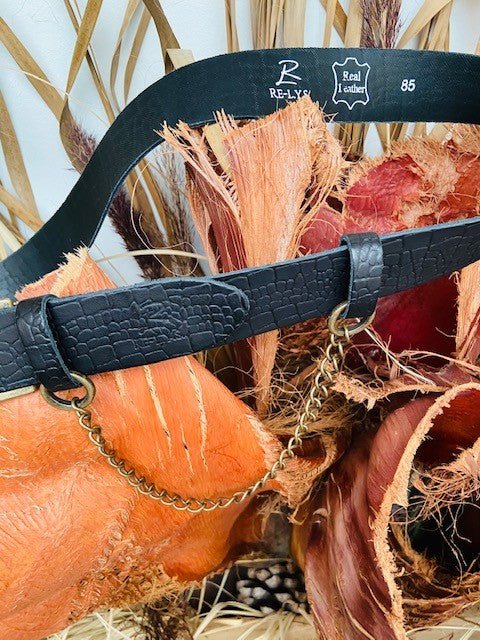 CEINTURE AVEC CHAÎNE RE - L.Y.S. - L'autre mode