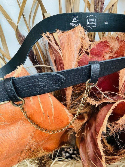 CEINTURE AVEC CHAÎNE RE - L.Y.S. - L'autre mode