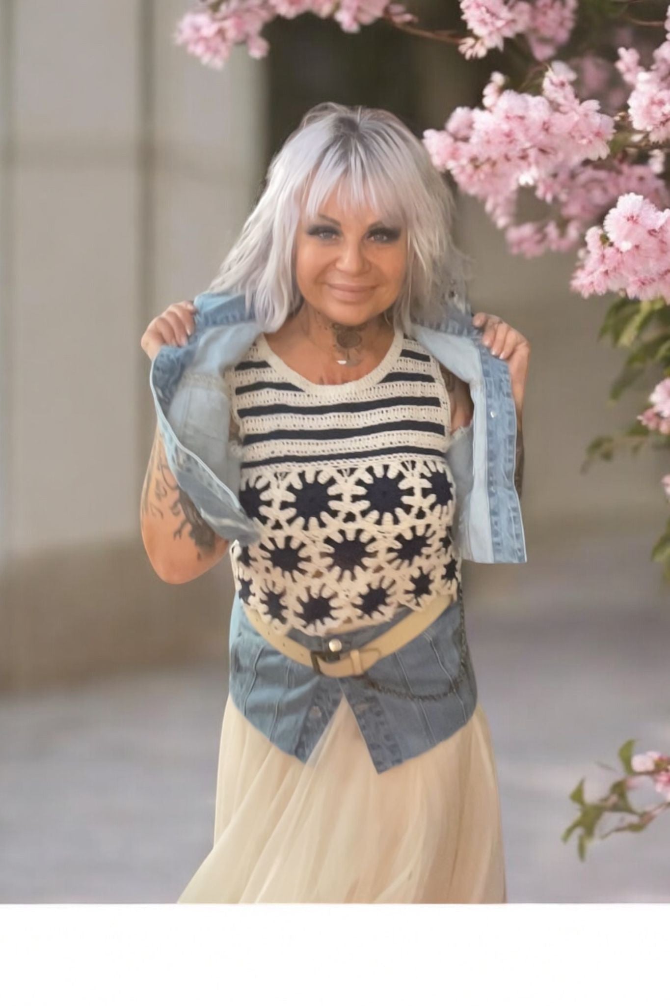 ceinture crunchy jeans style - L'autre mode