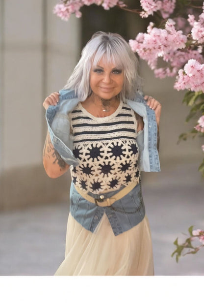 ceinture crunchy jeans style - L'autre mode