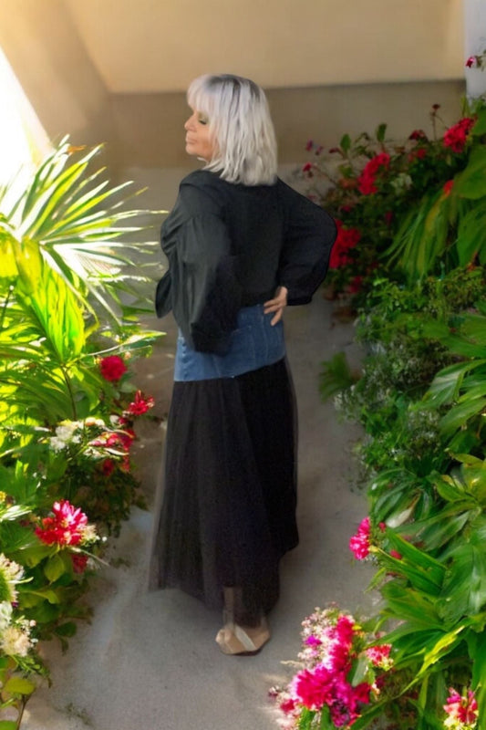 ceinture jeans foncé etc - L'autre mode