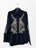 Chemise broderie de Venise - L'autre mode
