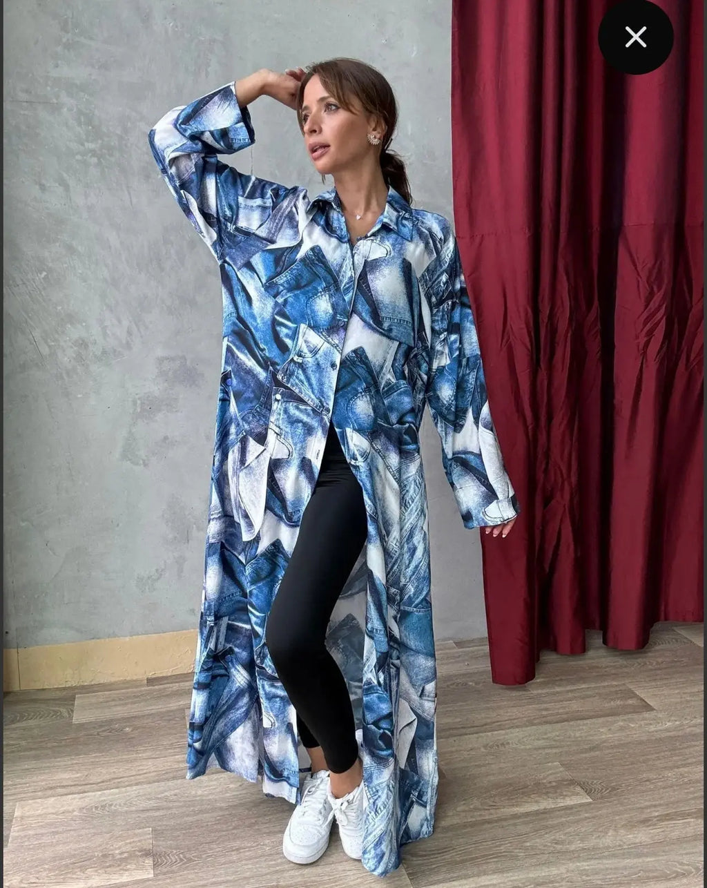 Chemise casual jeans - L'autre mode