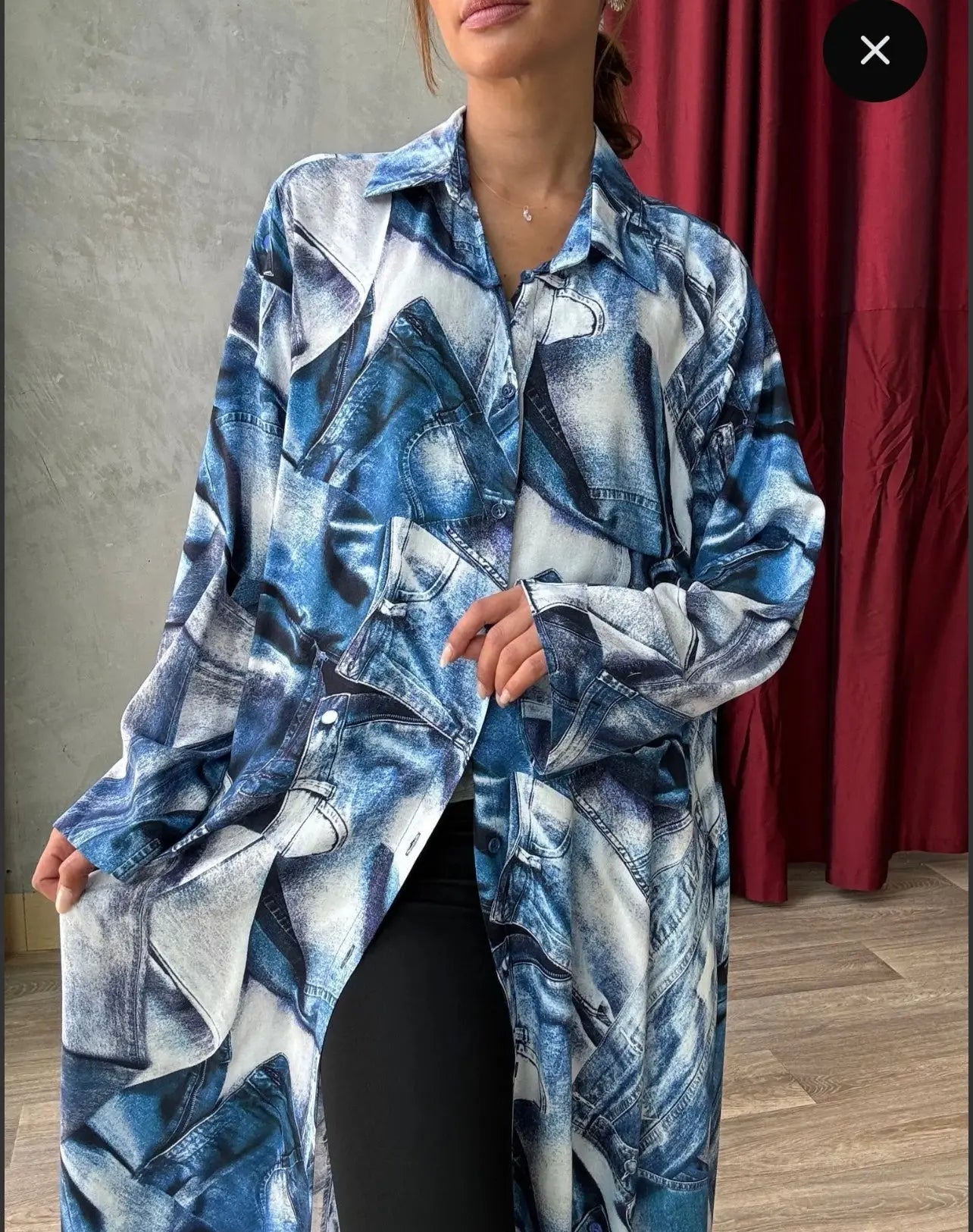 Chemise casual jeans - L'autre mode