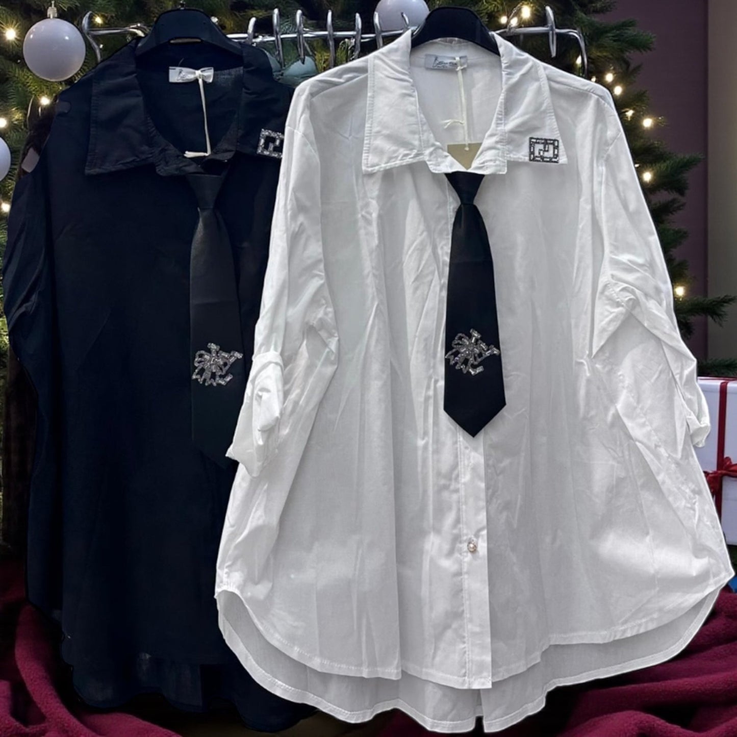 Chemise duo cravate - L'autre mode