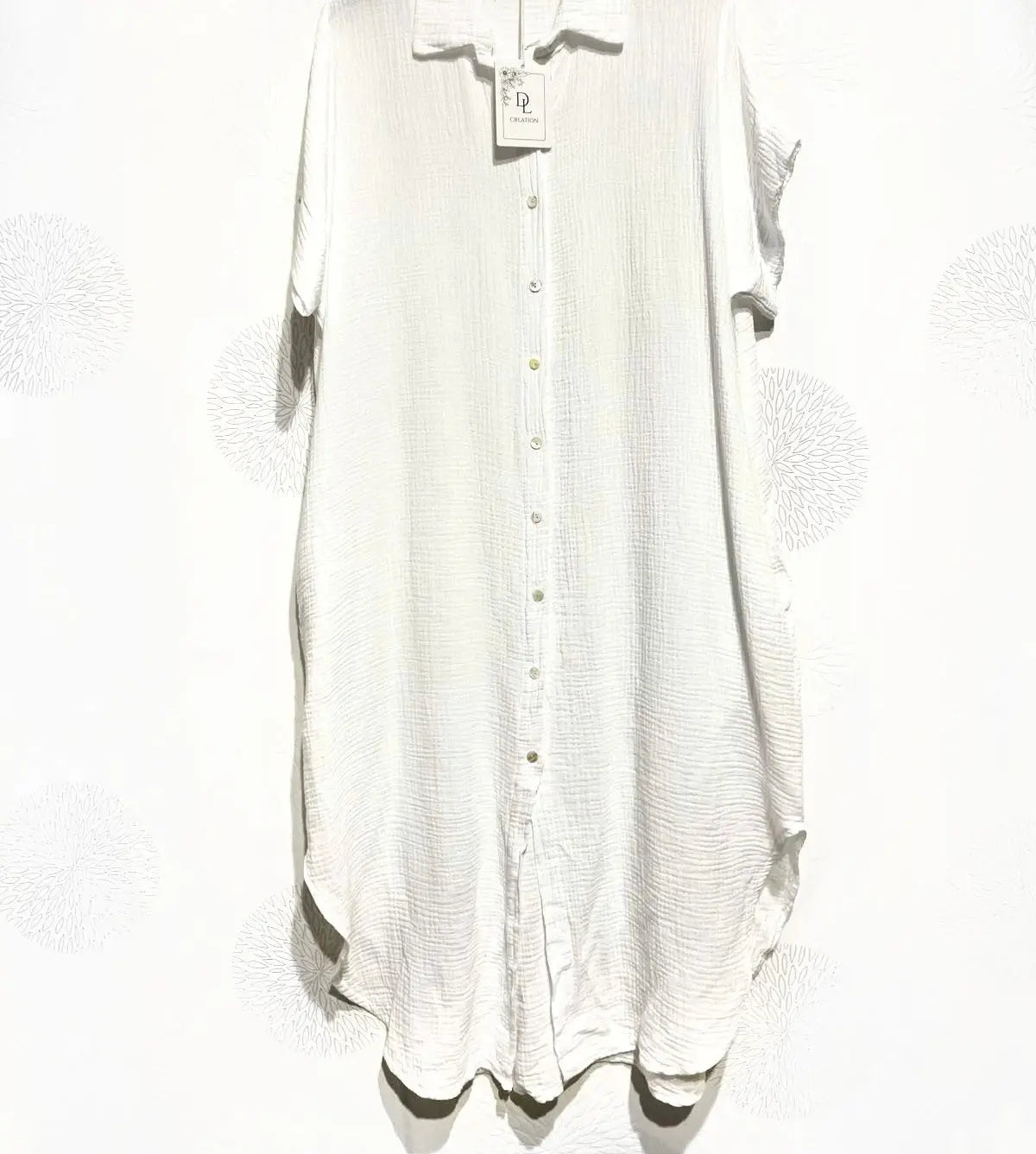 Chemise longue gaz de coton - L'autre mode