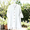Chemise longue gaz de coton - L'autre mode