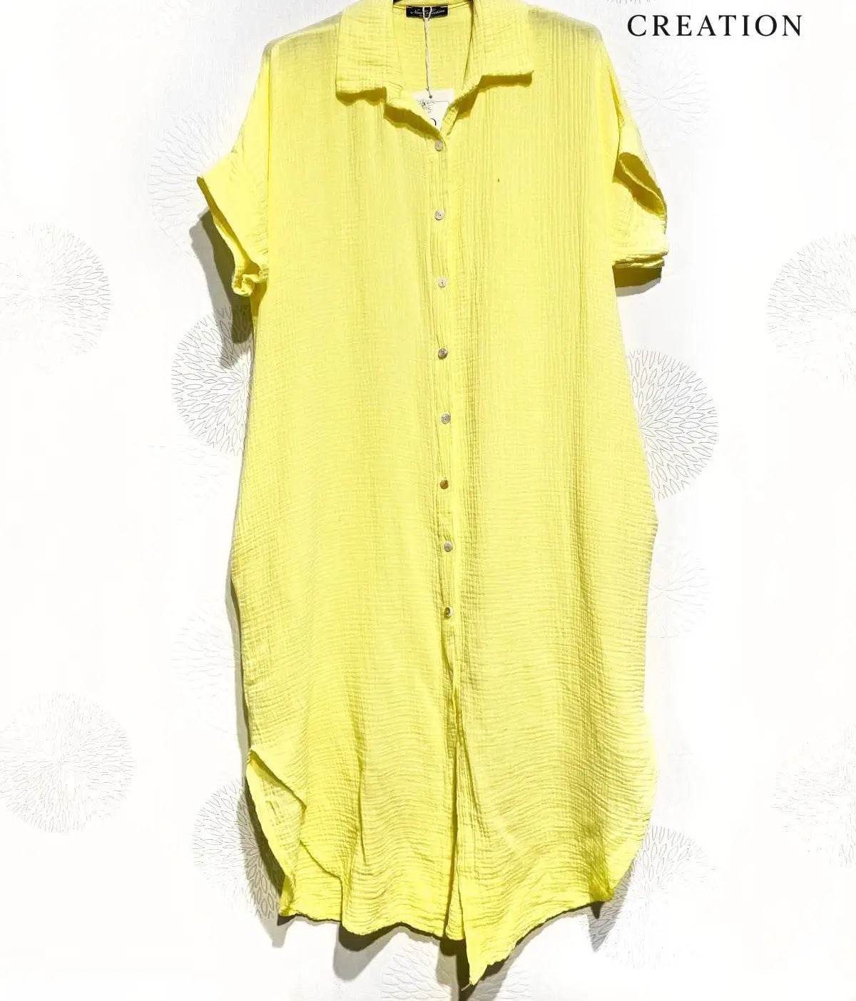 Chemise longue gaz de coton - L'autre mode