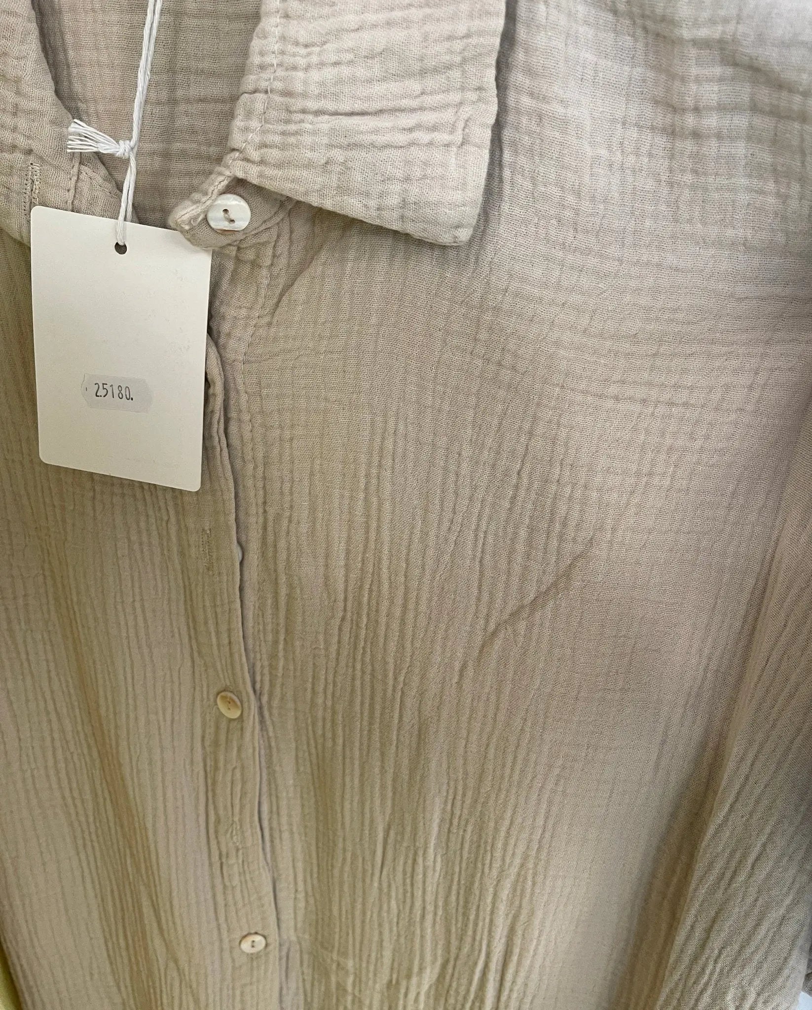 Chemise longue gaz de coton - L'autre mode