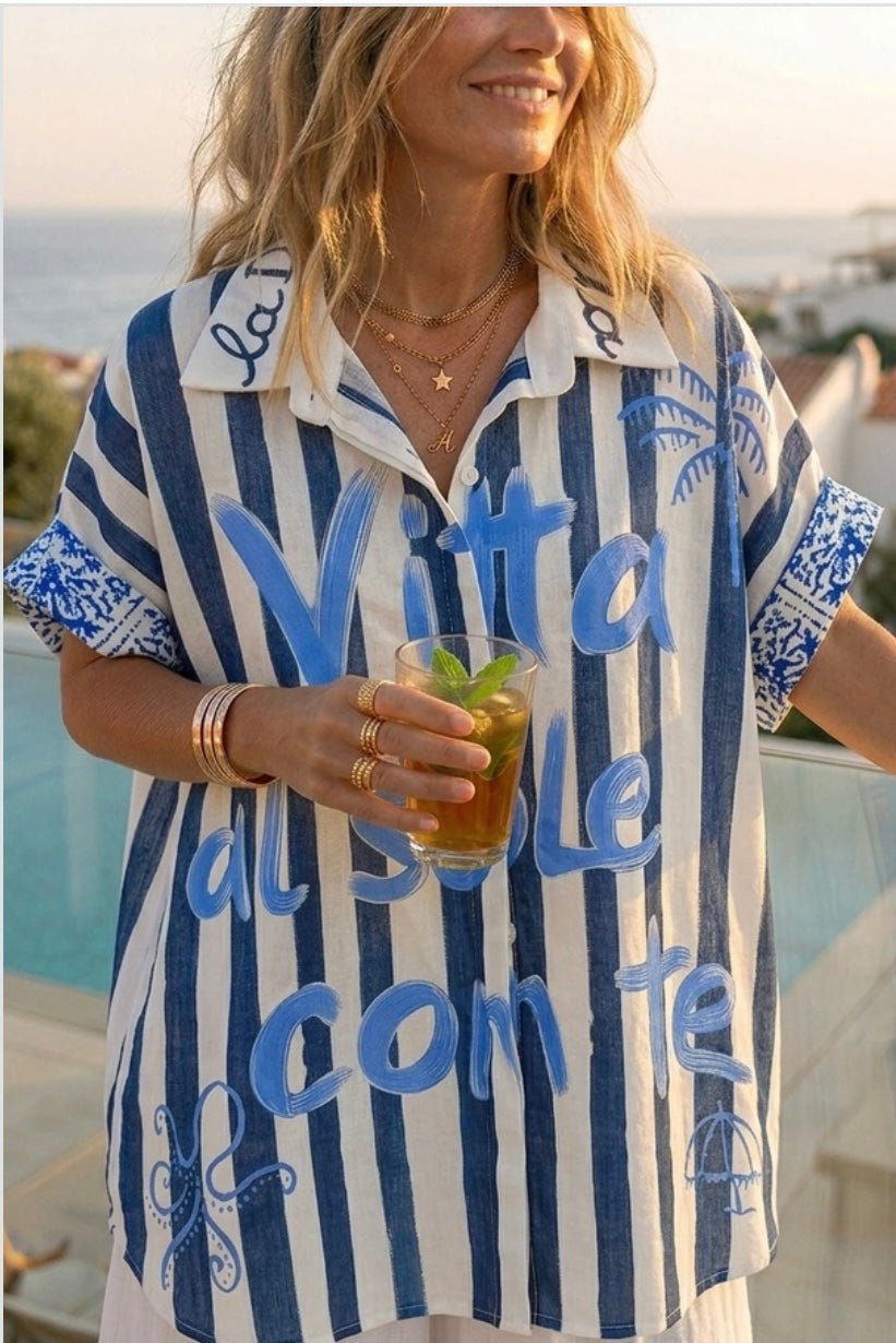 Chemise love & pastel - L'autre mode