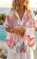 Chemise love & pastel - L'autre mode