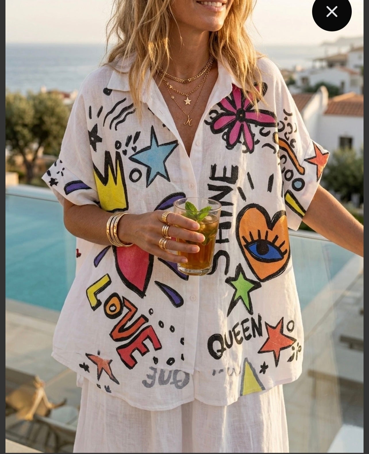 Chemise love & pastel - L'autre mode
