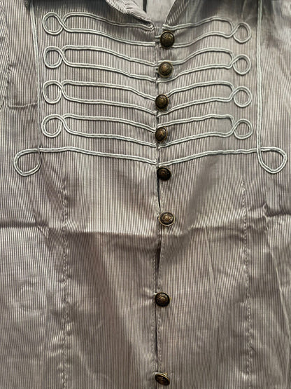 CHEMISE SANS MANCHE OFFICIER - L'autre mode