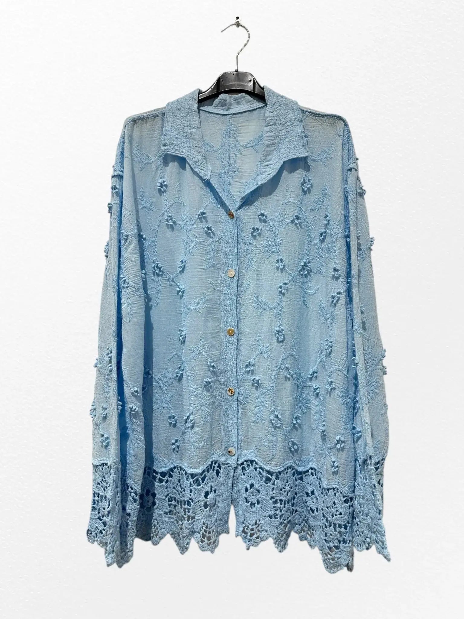 Chemisier ma petite broderie - L'autre mode