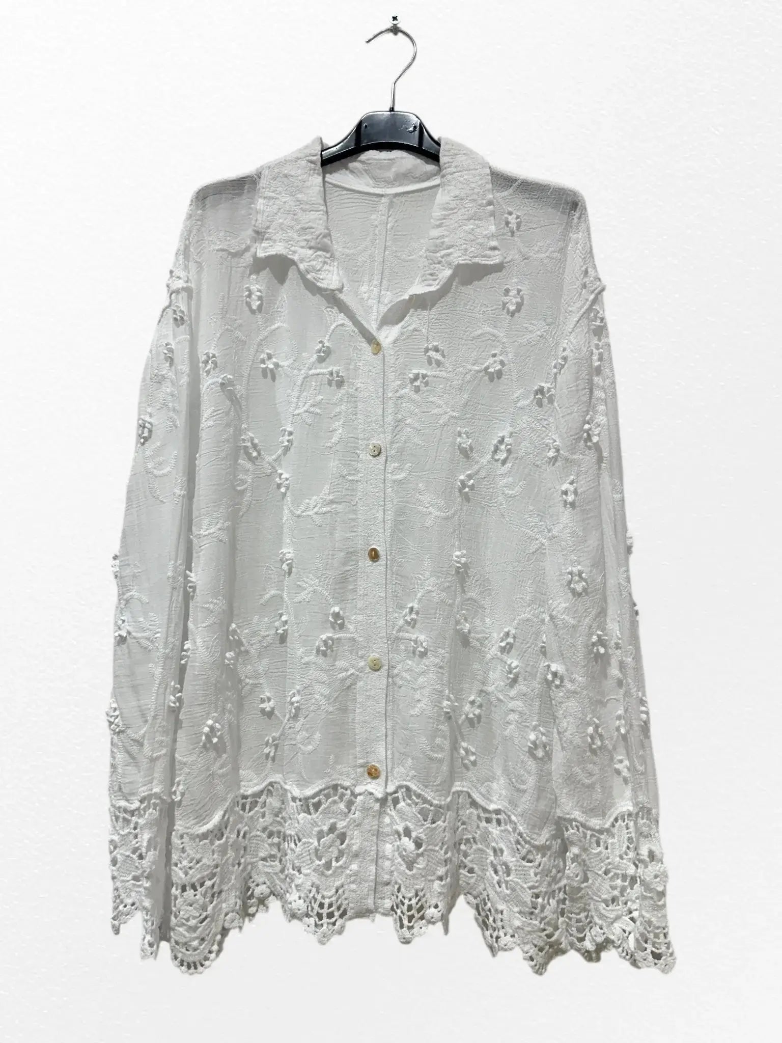 Chemisier ma petite broderie - L'autre mode